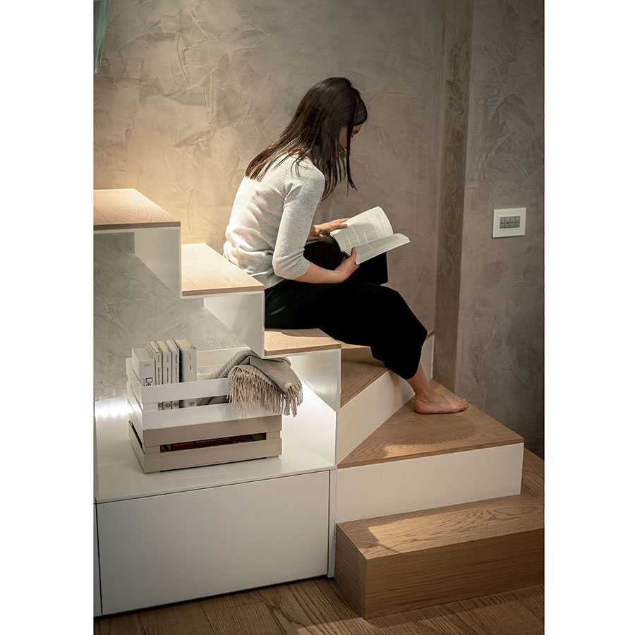 16990011 Ящик для хранения tidy&store, 15,3x11,2x7 см, белый Guzzini  - Вид №2