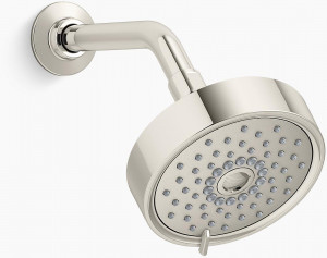 KOHLER Многофункциональная душевая лейка Purist 2,5 галлона в минуту с технологией всасывания воздуха Katalyst K-22170-SN