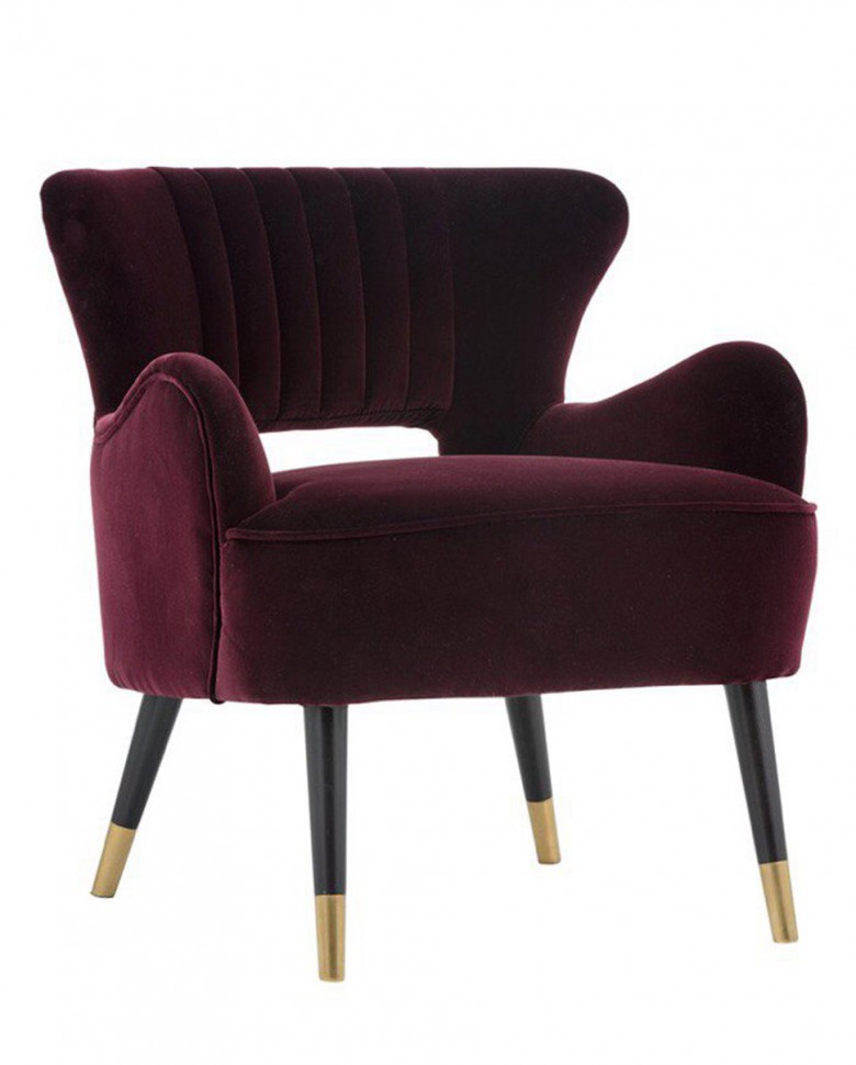 Кресло LakeSwan красное ICON DESIGNE ДИЗАЙНЕРСКИЕ 178032 Красный  - Вид №1