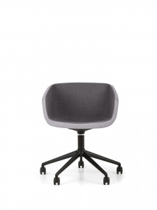 AA409C 5-spoke aluminium swivel base on casters True Design Arca