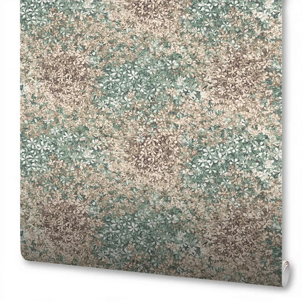 Обои флизелиновые Wallsecret Jardin зеленые 1.06 м 8764-28 87794539 STLM-2150215