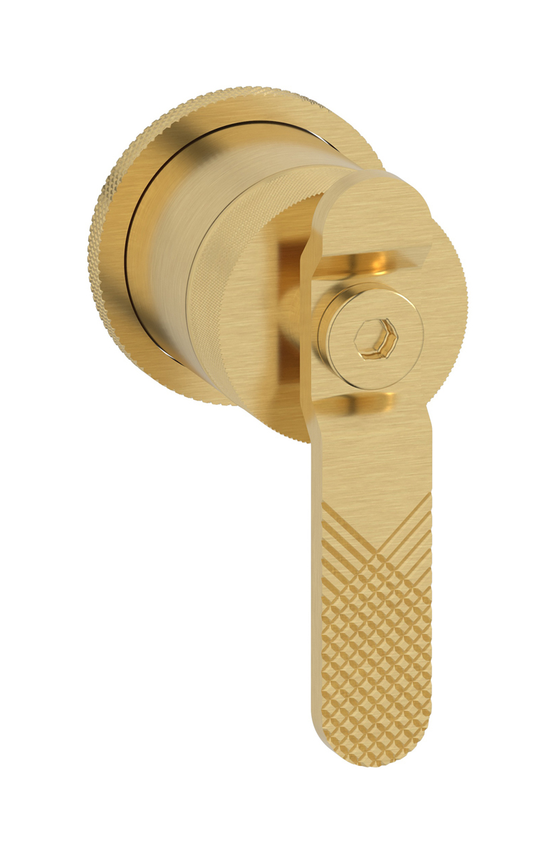 Внешние части встроенного смесителя на 1 потребителя WE ARE IB b2305os Brushed Gold Bold