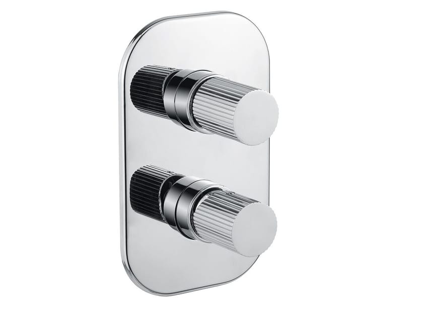 Хромированный латунный смеситель для душа с переключателем Bugnatese Moon ARCH-00049741