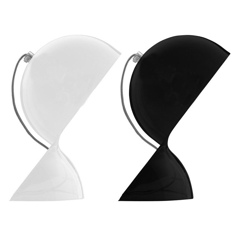 Настольная лампа 26х18,4 грецкий орех Dalu 1466030A ARTEMIDE  00-3882435 Коричневый;черный  - Вид №3