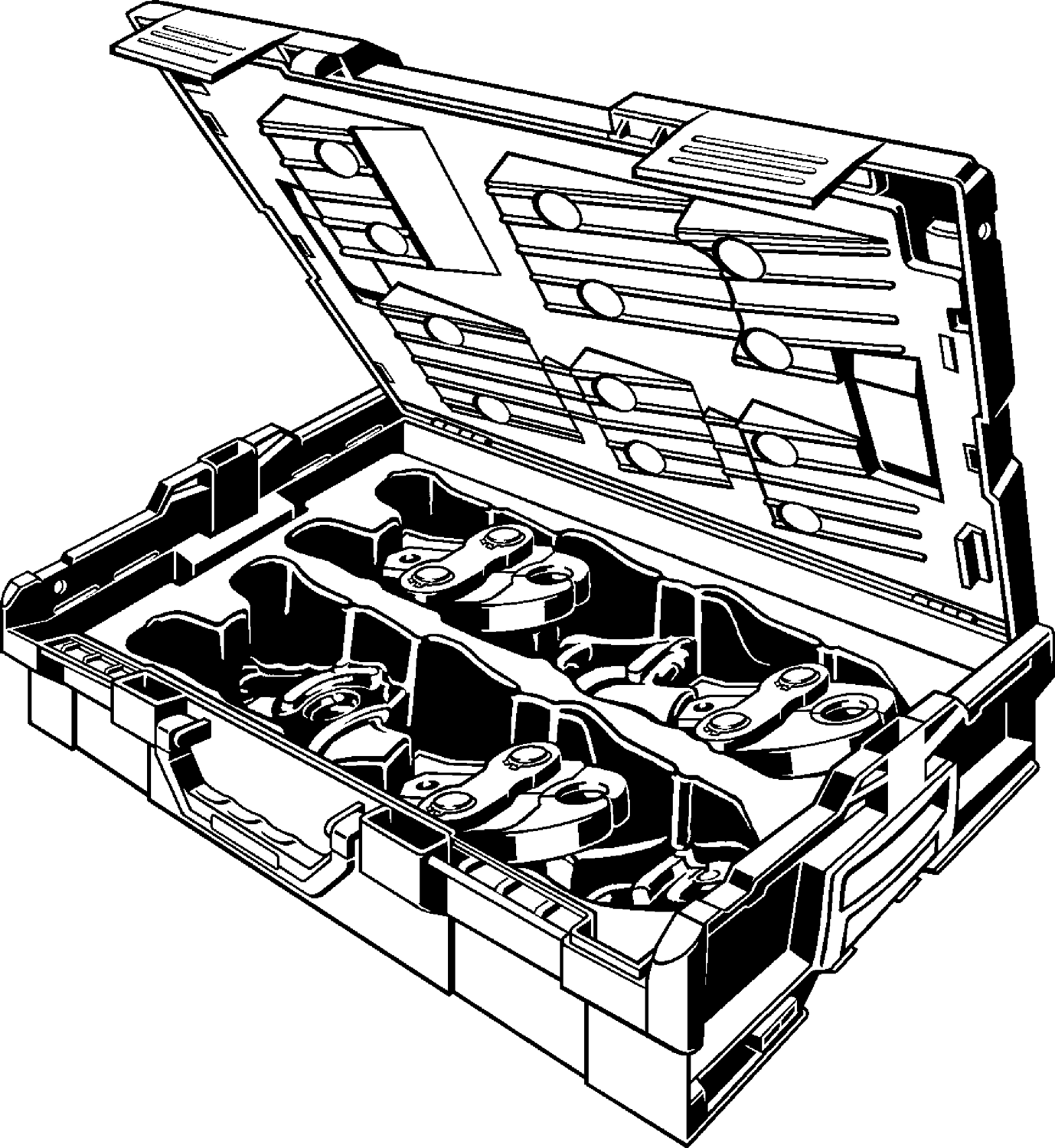 793 494 Модель 2202.32 Трубопроводные системы  Системные пресс-инструменты  Системные пресс-клещи PT2  Трубопроводные системы из пластика Santreyd  - Вид №1