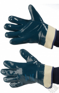 61240 Перчатки-краги ActivArmr® Hycron® 27-805 с полным нитриловым покрытием Ansell  Средства защиты рук  размер 9