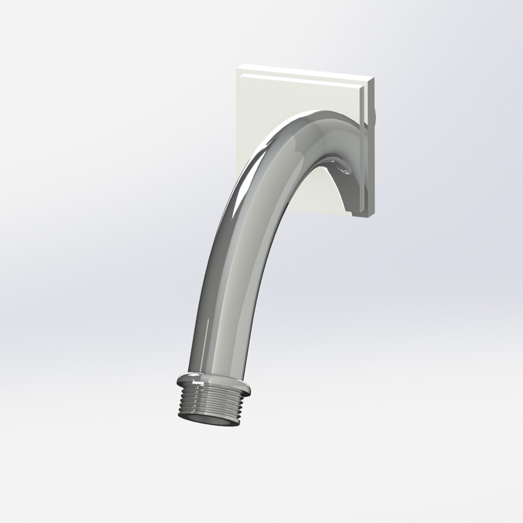 C02-2W120 C02-2W120 Держатель для душа настенный ТРАНСАТЛАНТИЧЕСКИЕ ИНС Cristal & Bronze TRANSATLANTIQUE INSERT  - Вид №1