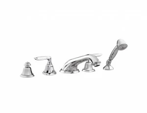 038016.K00.50 Набор для ванны с пятью отверстиями Яркий хром