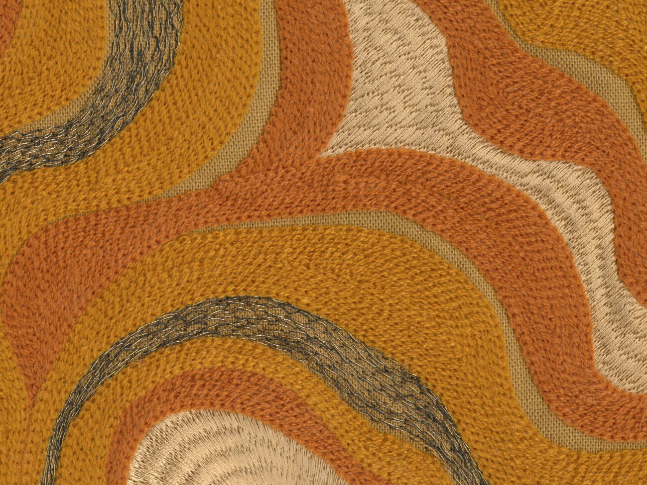 Вышитая ткань для штор Élitis Brera ARCH-00119567 - Вид №2