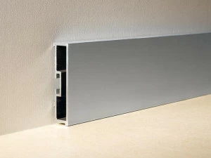 PROFILITEC Алюминиевый плинтус минимального дизайна Battiscopa