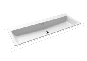 Умывальник KALDEWEI Сталь эмалированная 3169 1 альпийский белый 316930831