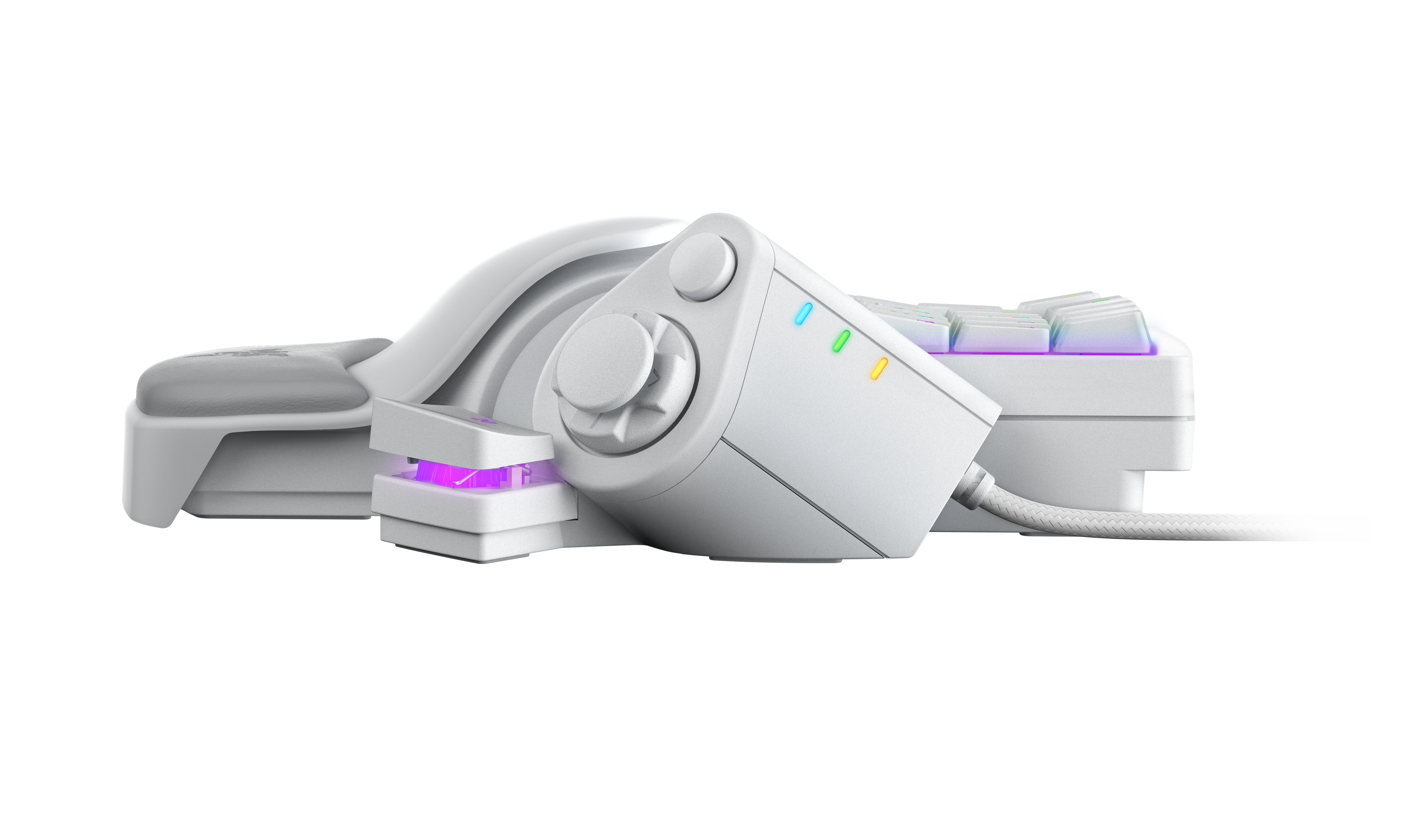 RZ07-03110200-R3M1 tartarus pro – analog optical gaming keypad - mercury – frml packaging Razer Santreyd  - Вид №3