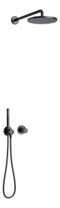 59602370001 Душевой Kомплект 7 / Tермостат на 2 потребителя / с круглыми розетками KEUCO IXMO Sets 59602370001