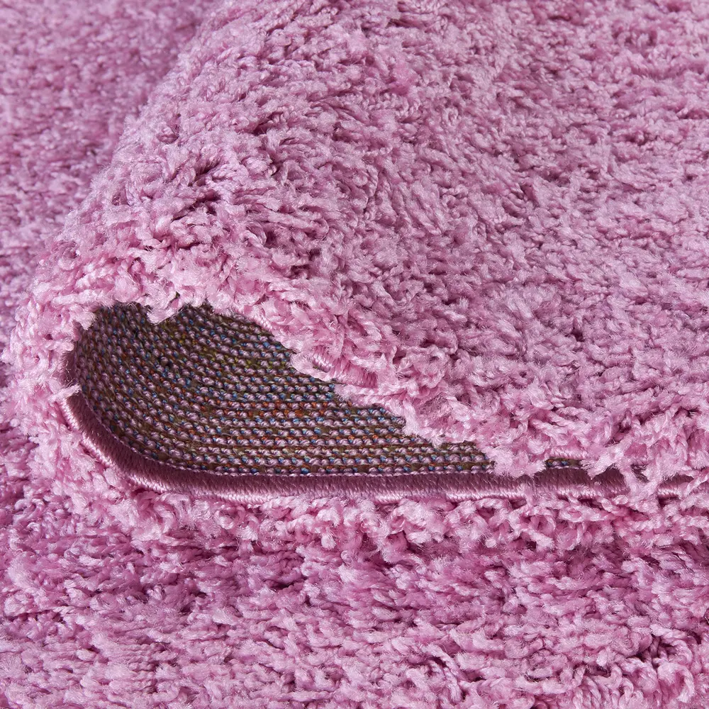 Ковёр Shaggy Ultra 0.8х1.5 м полипропилен цвет розовый MERINOS STLM-2098863 - Вид №2