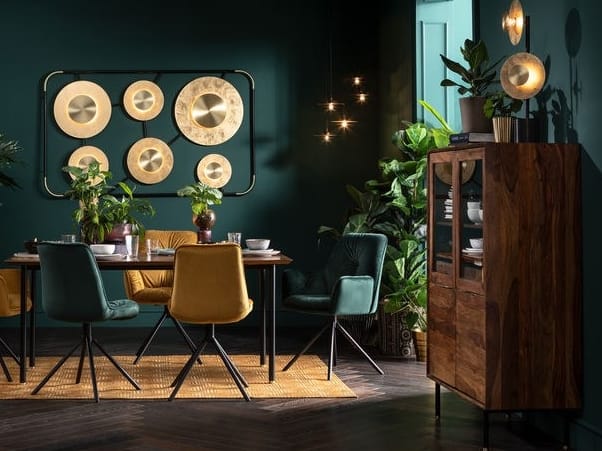 Деревянный и стеклянный барный шкаф KARE Design Ravello ARCH-00012298 - Вид №4