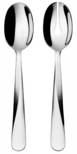 Alessi Салатный сервиз из нержавеющей стали Giro Uns03/14