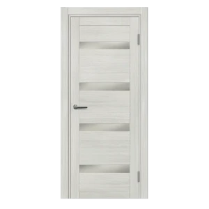 Межкомнатная дверь Корса 70x200 см МДФ бежевая с остеклением 89375734