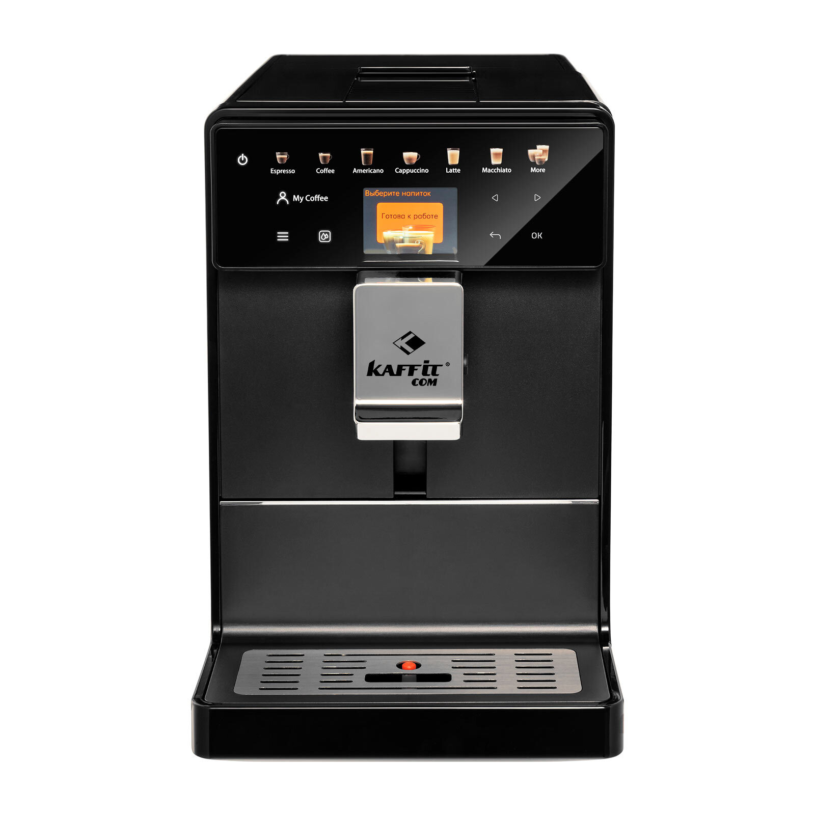5637155 Кофемашина автоматическая KAFFIT COM Roma A5-2 Black черный STDN-0101393 - Вид №3