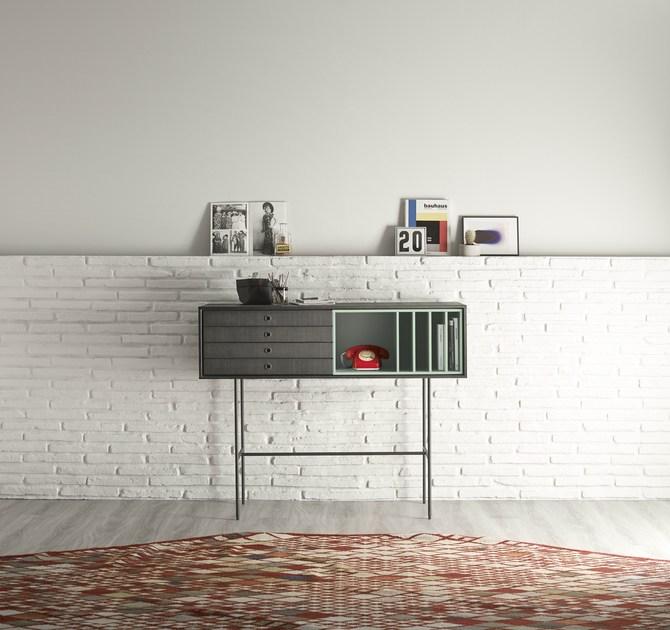 TREKU Консоль из массива дерева с ящиками Aura sun-id-1505074 - Вид №1