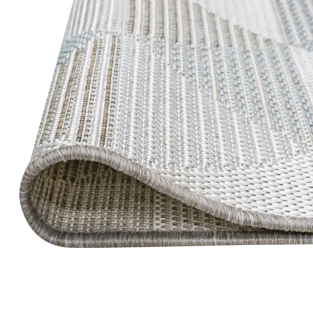 Циновка Дели 80x120 см полипропилен 84218_53311 цвет бирюзовый ROYALTAFT STLM-2082797 - Вид №3