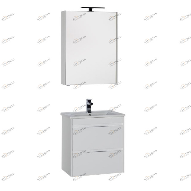 Комплект мебели Aquanet Тулон 65 белый 00183625