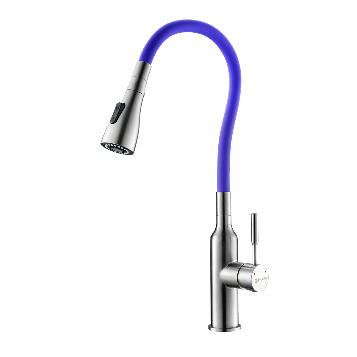 LM5082S-Violet Смеситель Expert для кухни с гибким изливом LEMARK EXPERT 