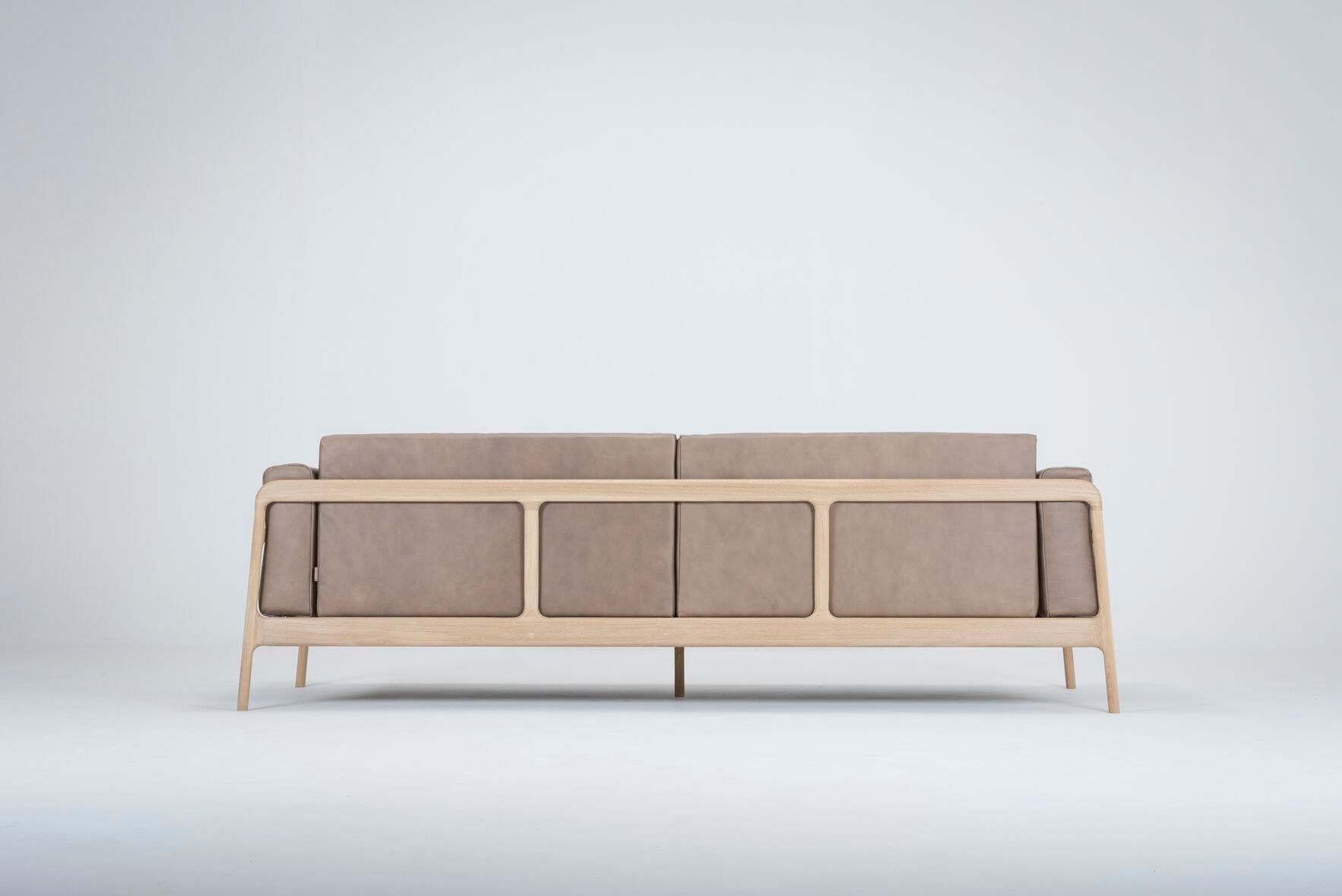 3-местный кожаный диван Gazzda Fawn ARCH-00074385 - Вид №6