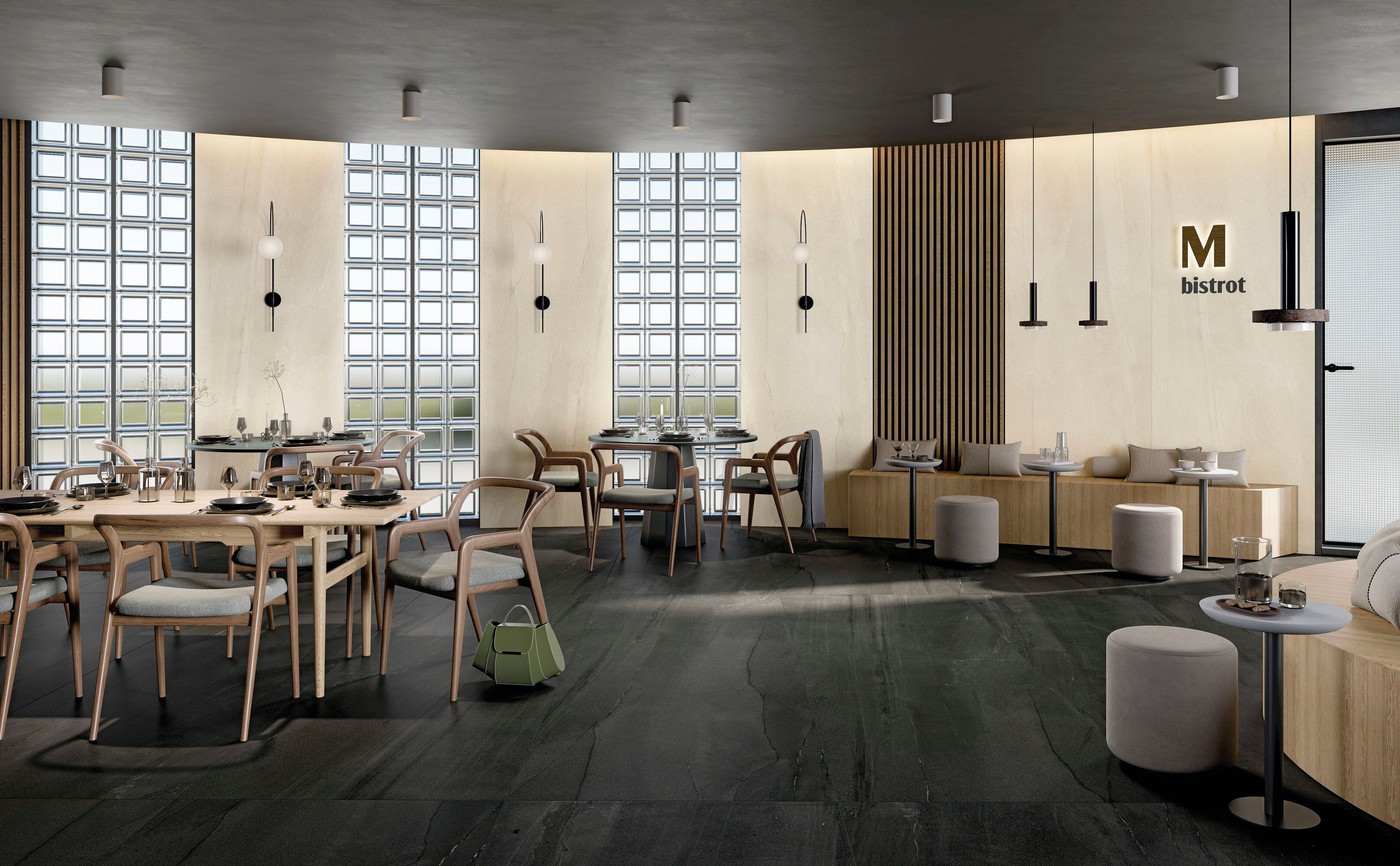 Пол из керамогранита с эффектом камня Fiandre Megalith Maximum ARCH-00152697 - Вид №1