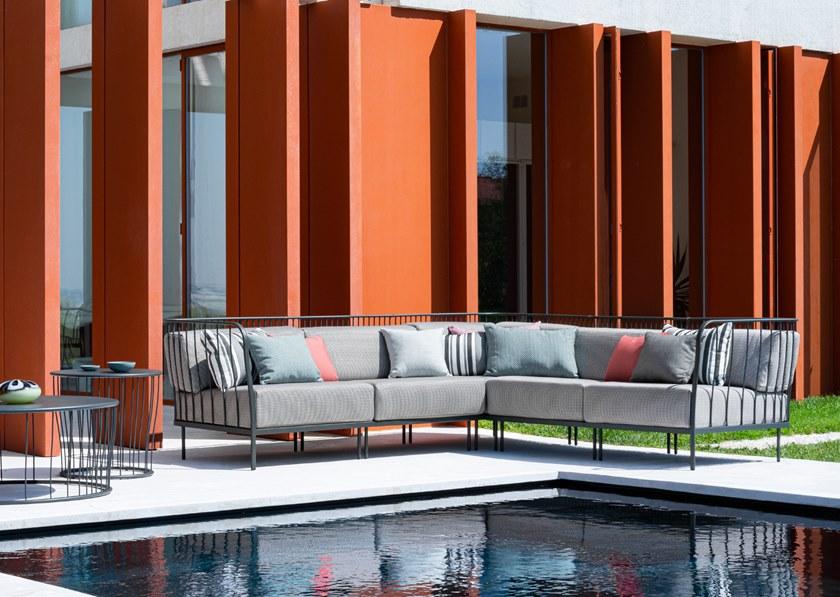 emu Квадратный тканевый садовый пуф Cannolè 1085 - Вид №6