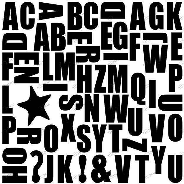 Groovy Magnets Магниты Alphabet sun-id-1353553