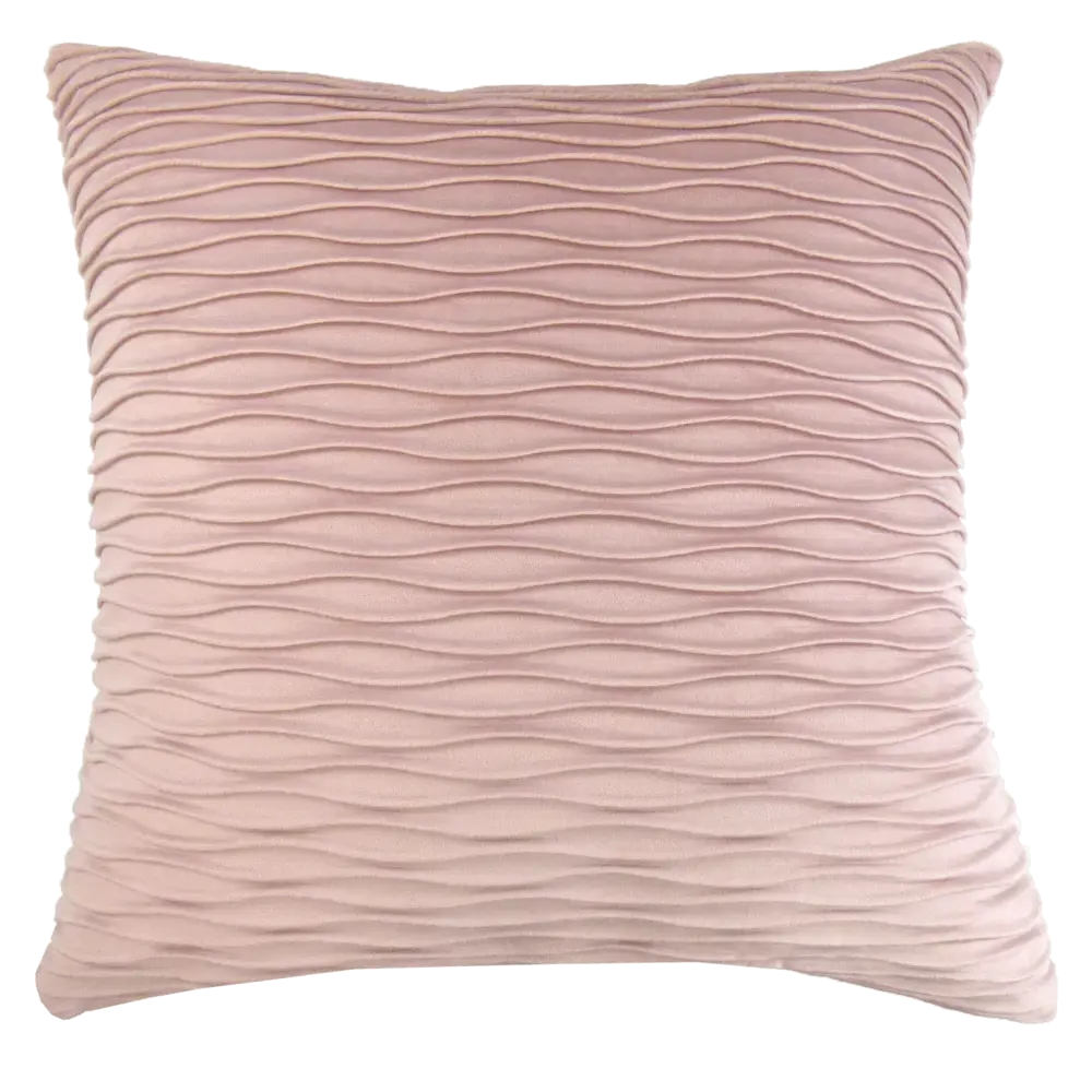 Подушка Барокко 45x45 см цвет светло-розовый LINEN WAY STLM-2050179