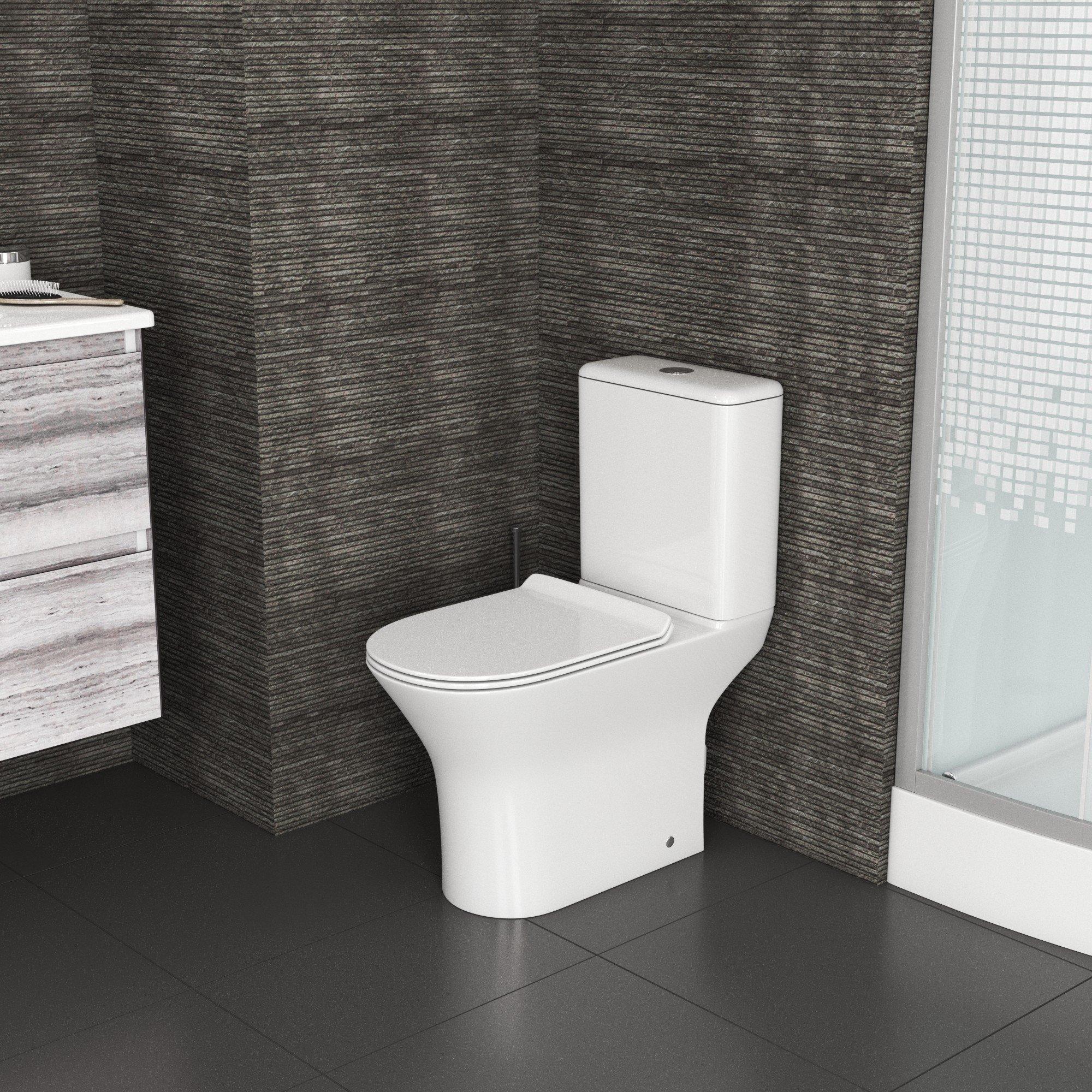 GR-4443S Компакт унитаз с бачком Белый Grossman  Китай  - Вид №4