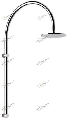 Inoxstyle Внешний душ из нержавеющей стали Arco beauty 09002