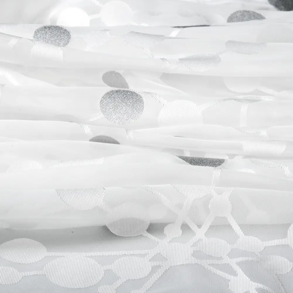 Тюль на ленте «Серебряный Песок» 250x280 см цвет белый GARDEN STLM-2107583 - Вид №2