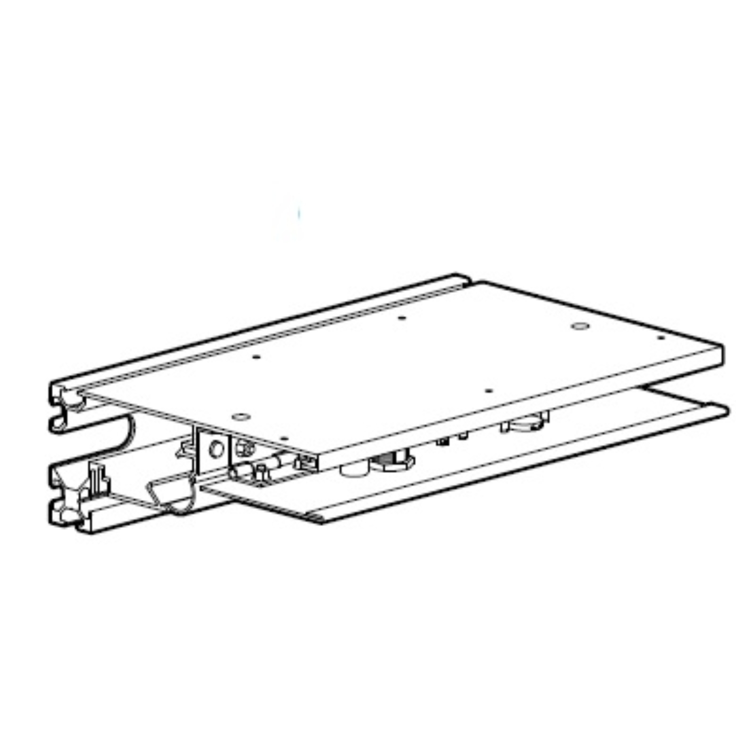 FS-RF-3002-U Направляющая для установки сбрасываемой потолочной панели HyperPod, 300мм Schneider Electric 