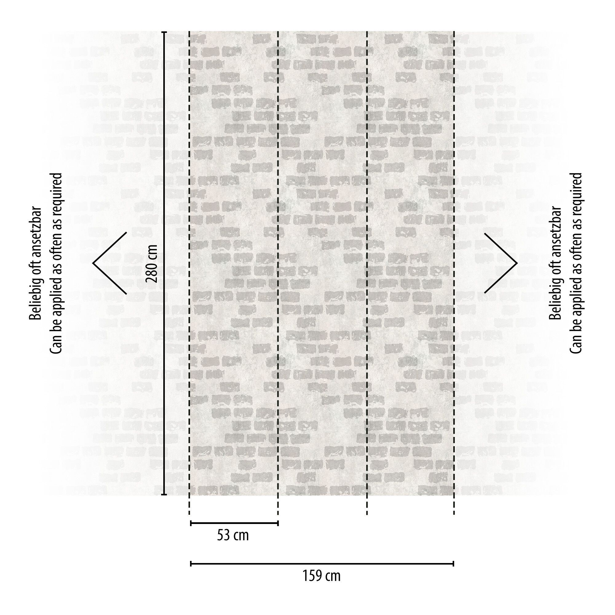 Нетканые обои с эффектом стен Architects Paper The Wall III ARCH-00028294 - Вид №2