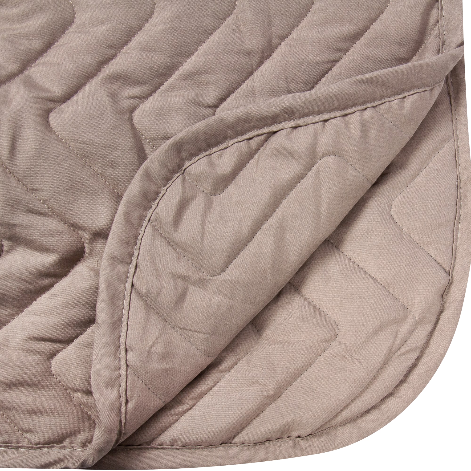 82118776 Покрывало, 160х200 см, полиэстер, цвет грейж Santreyd  - Вид №2