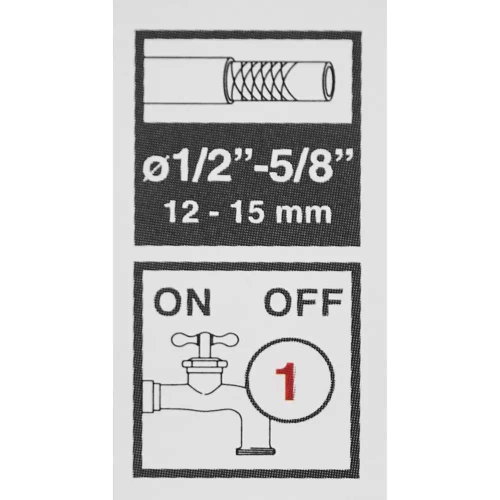 Коннектор для шланга 1/2 дюйма GF STLM-2022805 - Вид №4