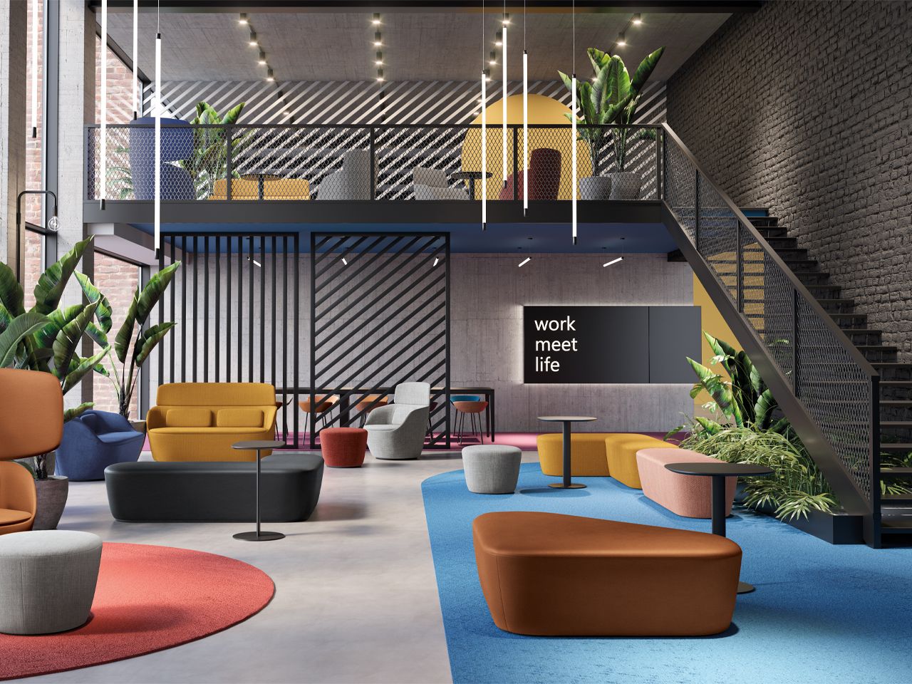 Прямоугольный пуф из ткани FREZZA радар ARCH-00049032 - Вид №4