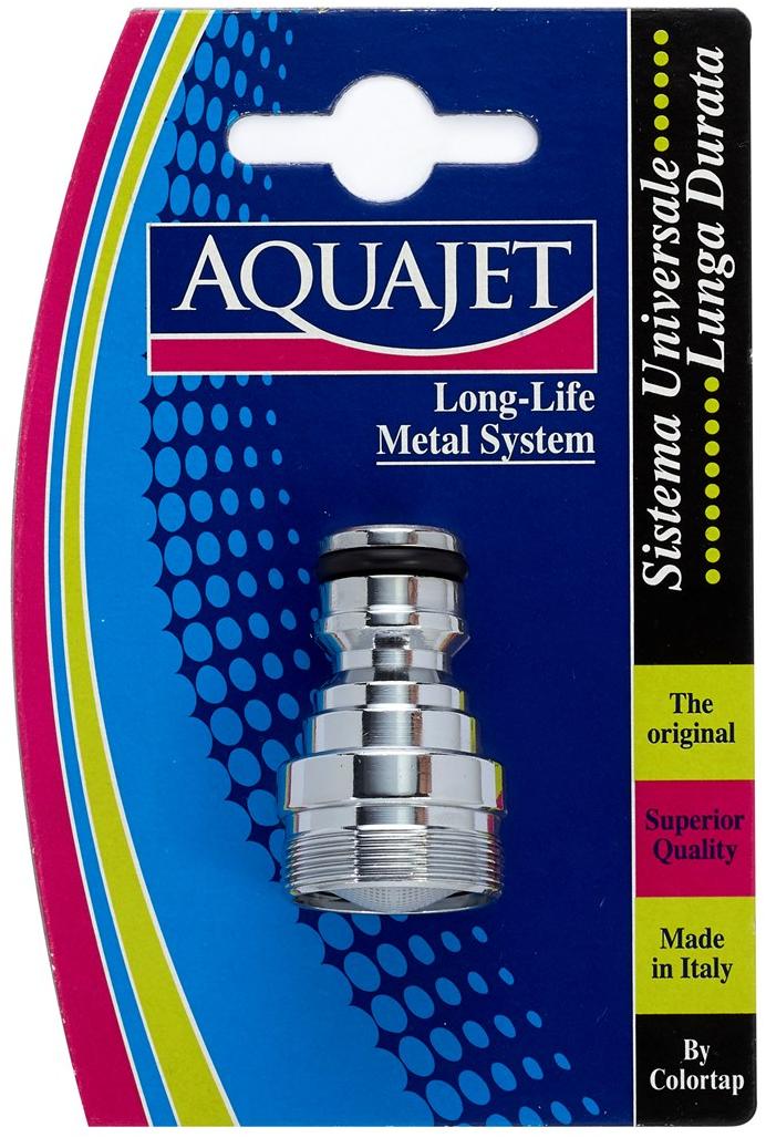 AQUAJET by Colortap Быстрый переходник из латуни с аэратором Aquajet 108b - rp108b - Вид №1