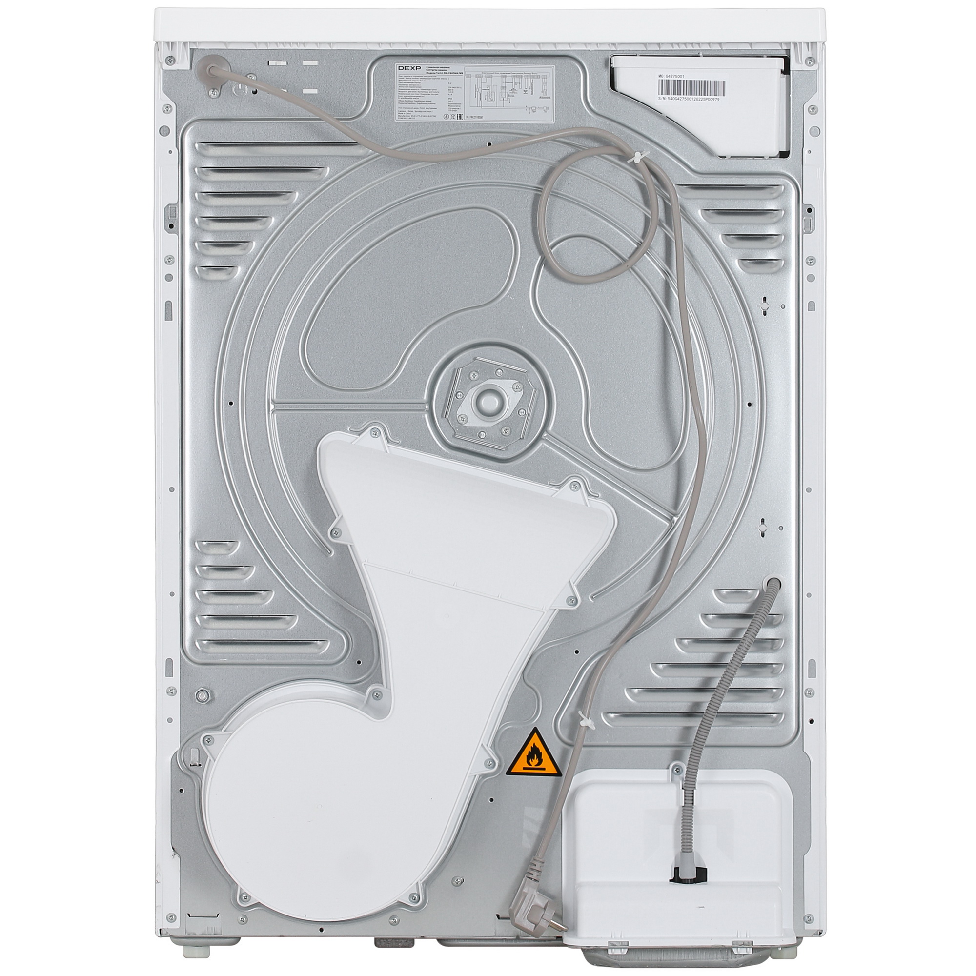 5037949 Сушильная машина DEXP DM-F8HDMA/WB белый STDN-0087824 - Вид №9