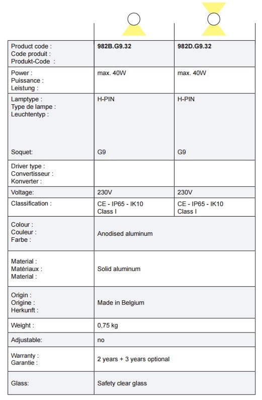 Алюминиевый световой столб BEL-LIGHTING ALINA ARCH-00138439 - Вид №4