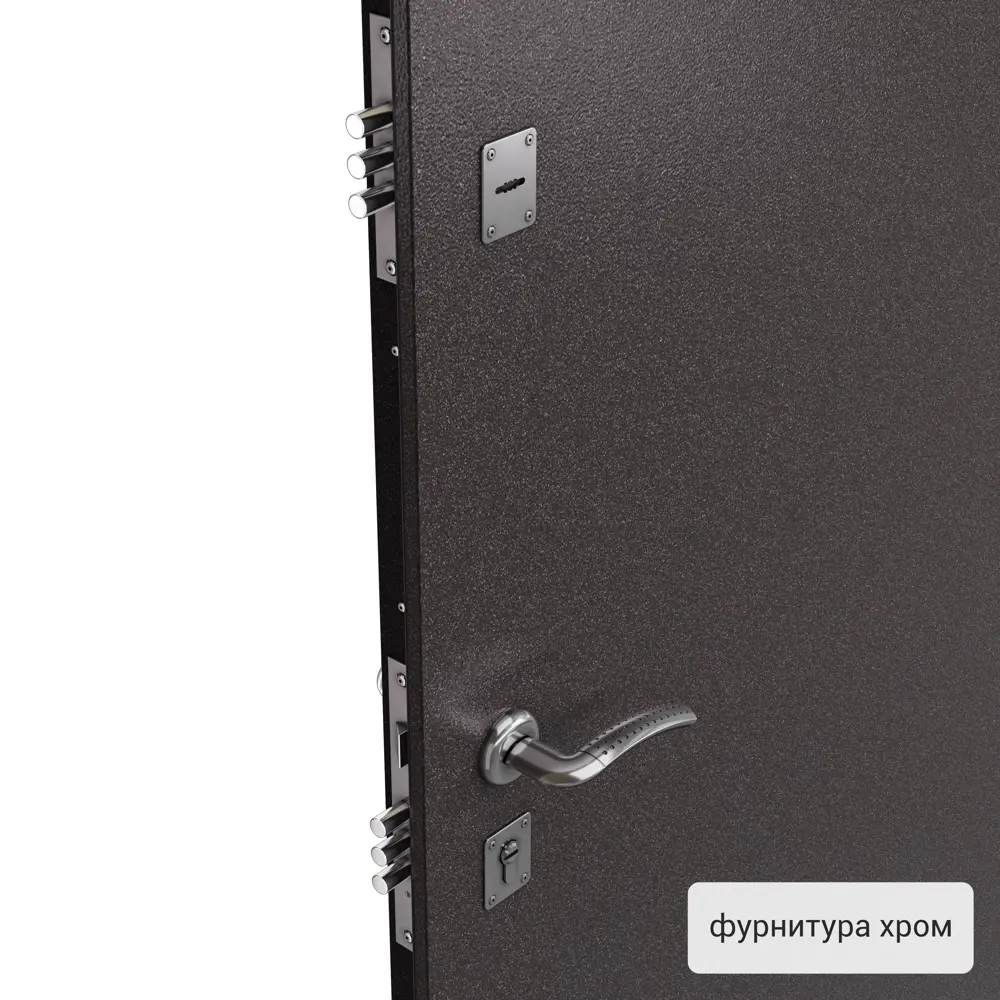 Дверь входная металлическая Стаф 950 мм левая цвет шоколад TOREX STLM-2119076 - Вид №1