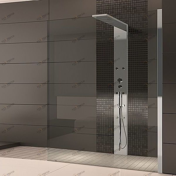 Душевая кабина угловая THASOS 140x80 см HOESCH 9428400101401