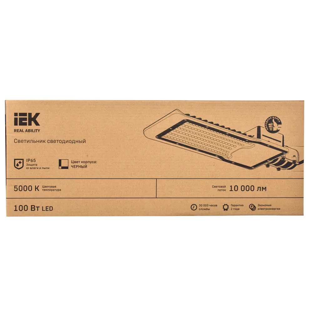 Светильник светодиодный уличный IEK «ДКУ» 1013-100Д 100 Вт 5000 К IP65 STLM-2210889 - Вид №8