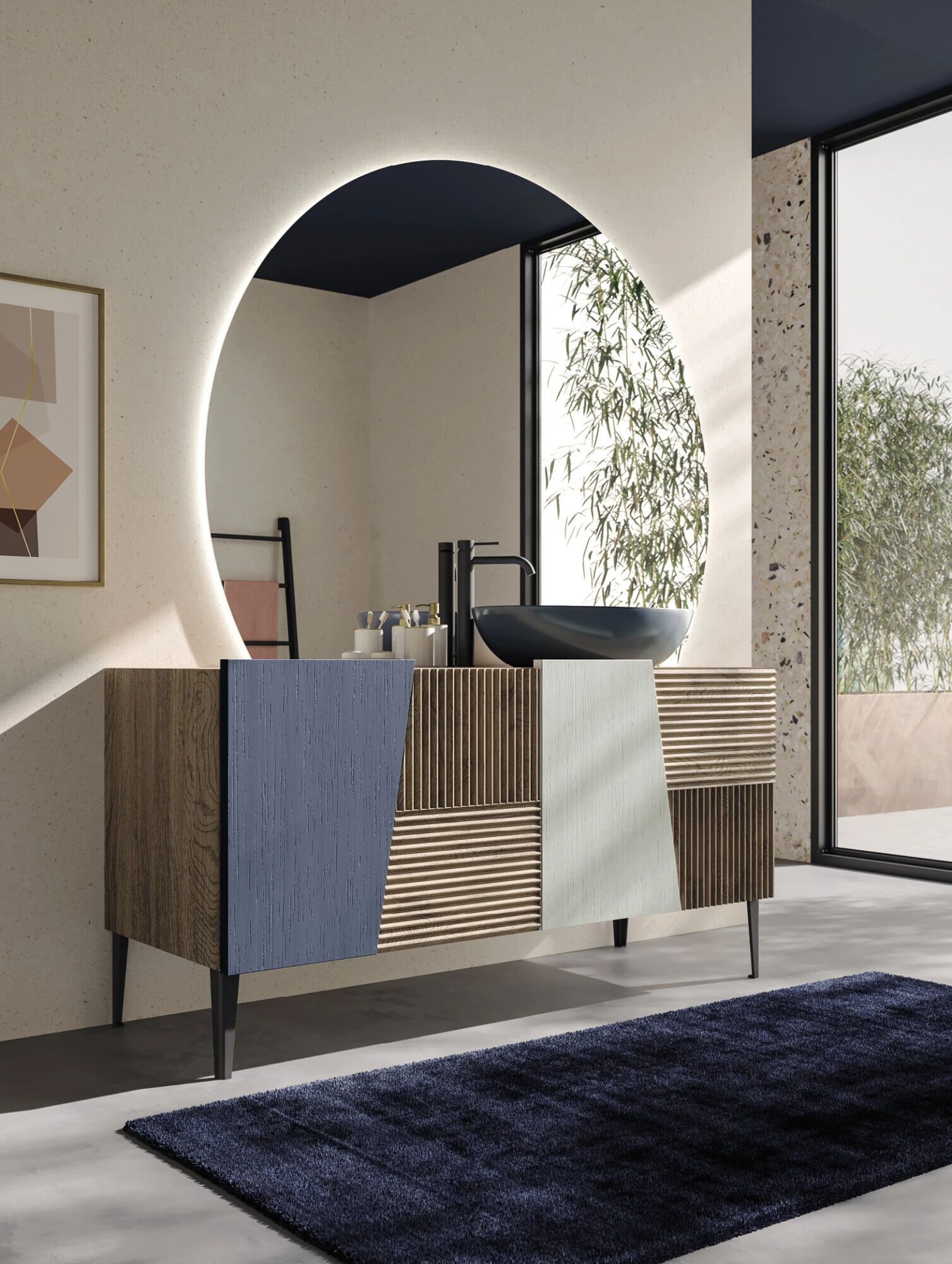 Деревянный напольный умывальник Devina Nais Ноль.16 ARCH-00059433 - Вид №1