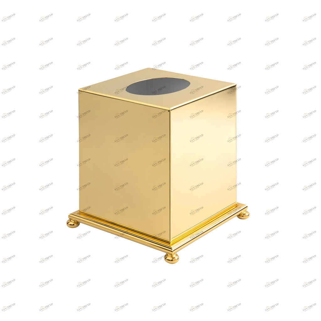 FS01-650 FS01-650 Квадратный диспенсер для салфеток ДОЗАТОРЫ ТКАНЕЙ Cristal & Bronze TISSUE DISPENSERS 