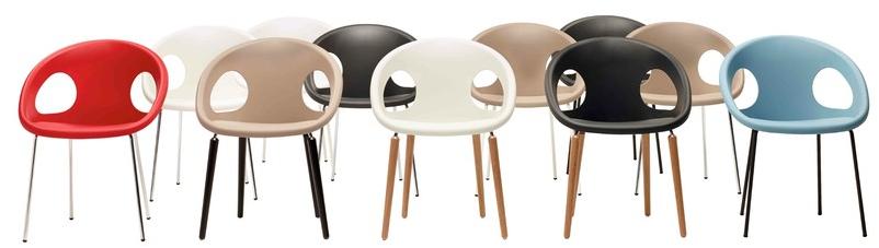 SCAB DESIGN Стул для ресторана из технополимера sun-id-1491953 - Вид №1