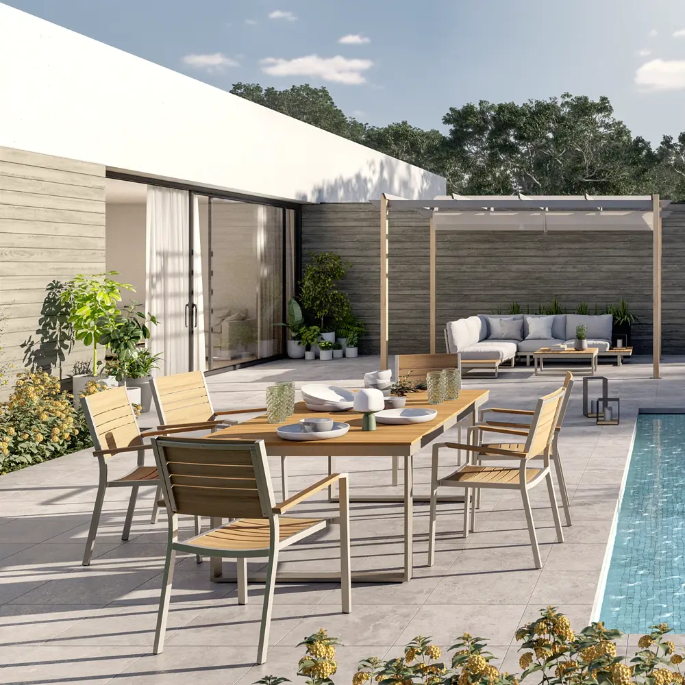 Стул садовый NATERIAL Menorca для террасы и дачи 82922571 STLM-0037945 - Вид №5