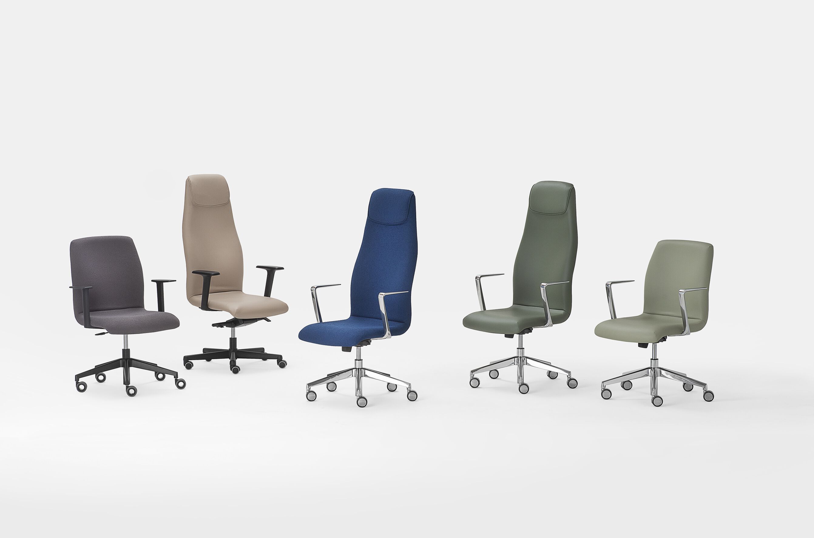 Офисное кресло с кожаной обивкой Kastel Kaoma ARCH-00050272 - Вид №1